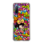 スリムプロテクションケース［ アクビガール - リボン ］