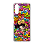スリムプロテクションケース［ アクビガール - リボン ］