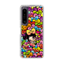 スリムプロテクションケース［ アクビガール - リボン ］