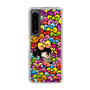 スリムプロテクションケース［ アクビガール - リボン ］