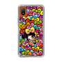 スリムプロテクションケース［ アクビガール - リボン ］