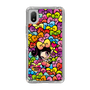 スリムプロテクションケース［ アクビガール - リボン ］