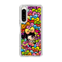 スリムプロテクションケース［ アクビガール - リボン ］