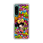 スリムプロテクションケース［ アクビガール - リボン ］
