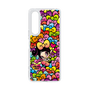 スリムプロテクションケース［ アクビガール - リボン ］