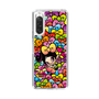 スリムプロテクションケース［ アクビガール - リボン ］