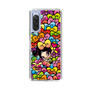 スリムプロテクションケース［ アクビガール - リボン ］