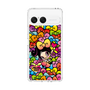 スリムプロテクションケース［ アクビガール - リボン ］