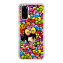 スリムプロテクションケース［ アクビガール - リボン ］