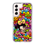 スリムプロテクションケース［ アクビガール - リボン ］