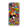 スリムプロテクションケース［ アクビガール - リボン ］