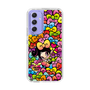 スリムプロテクションケース［ アクビガール - リボン ］