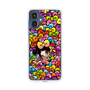 スリムプロテクションケース［ アクビガール - リボン ］