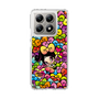 スリムプロテクションケース［ アクビガール - リボン ］