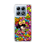 スリムプロテクションケース［ アクビガール - リボン ］