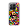 スリムプロテクションケース［ アクビガール - リボン ］