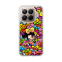スリムプロテクションケース［ アクビガール - リボン ］