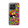スリムプロテクションケース［ アクビガール - リボン ］
