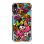 スリムプロテクションケース［ アクビガール - フラワーリボン ］