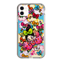 スリムプロテクションケース［ アクビガール - フラワーリボン ］