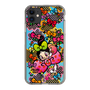 スリムプロテクションケース［ アクビガール - フラワーリボン ］
