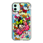 スリムプロテクションケース［ アクビガール - フラワーリボン ］