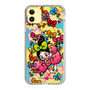 スリムプロテクションケース［ アクビガール - フラワーリボン ］