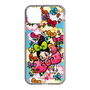 スリムプロテクションケース［ アクビガール - フラワーリボン ］