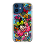 スリムプロテクションケース［ アクビガール - フラワーリボン ］
