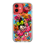 スリムプロテクションケース［ アクビガール - フラワーリボン ］
