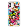スリムプロテクションケース［ アクビガール - フラワーリボン ］