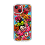 スリムプロテクションケース［ アクビガール - フラワーリボン ］