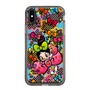 スリムプロテクションケース［ アクビガール - フラワーリボン ］
