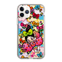 スリムプロテクションケース［ アクビガール - フラワーリボン ］