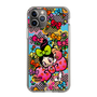スリムプロテクションケース［ アクビガール - フラワーリボン ］