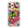 スリムプロテクションケース［ アクビガール - フラワーリボン ］