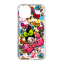 スリムプロテクションケース［ アクビガール - フラワーリボン ］