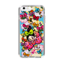 スリムプロテクションケース［ アクビガール - フラワーリボン ］