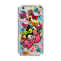 スリムプロテクションケース［ アクビガール - フラワーリボン ］