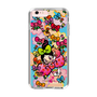 スリムプロテクションケース［ アクビガール - フラワーリボン ］