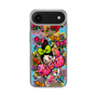 スリムプロテクションケース［ アクビガール - フラワーリボン ］