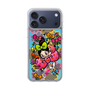 スリムプロテクションケース［ アクビガール - フラワーリボン ］