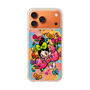 スリムプロテクションケース［ アクビガール - フラワーリボン ］