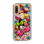 スリムプロテクションケース［ アクビガール - フラワーリボン ］