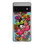 スリムプロテクションケース［ アクビガール - フラワーリボン ］