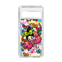 スリムプロテクションケース［ アクビガール - フラワーリボン ］