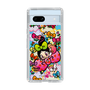 スリムプロテクションケース［ アクビガール - フラワーリボン ］