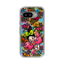 スリムプロテクションケース［ アクビガール - フラワーリボン ］
