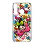 スリムプロテクションケース［ アクビガール - フラワーリボン ］
