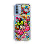 スリムプロテクションケース［ アクビガール - フラワーリボン ］